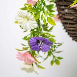 Petunia Artificial Hanging Basket 10 Petunia Artificial Hanging Basket -Cheap PLANTERS Store DF2784 add image 2 813d