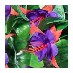 Pair of Medium Artificial Fuchsia Hanging Baskets By Primrose™ (25cm) -Cheap PLANTERS Store DF2790PAIR add image 3 27ad