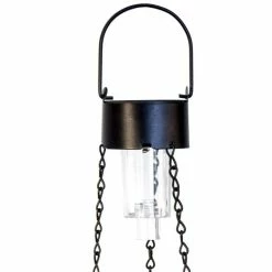 Pair of 26cm Purple Duranta Artificial Hanging Basket with Solar Lights by Primrose™ -Cheap PLANTERS Store DF9124PAIR add image 3 4883