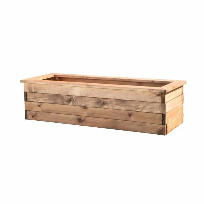 Charles Taylor 112cm Redwood Trough Planter 1 Charles Taylor 112cm Redwood Trough Planter