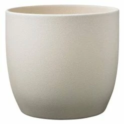 21cm Sahara Beige Indoor Plant Pot | By Primrose