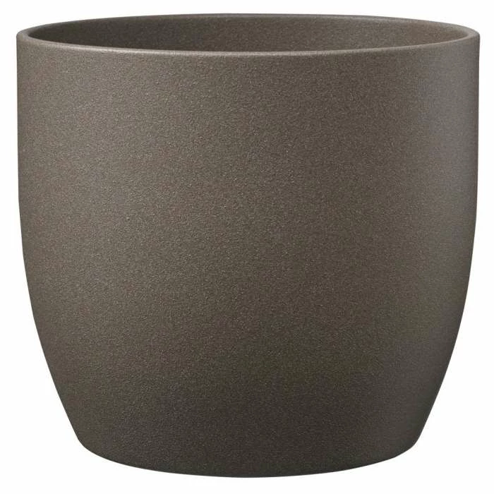 27cm Grey Brown Indoor Plant Pot | By Primrose 1 27cm Grey Brown Indoor Plant Pot | By Primrose