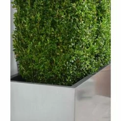 100cm Zinc Galvanised Silver Trough Planter - By Primrose™ -Cheap PLANTERS Store PP0003XL add image 2 6677