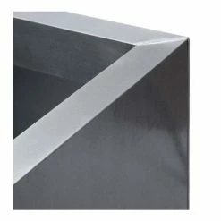 40cm Zinc Galvanised Silver Cube Planters - By Primrose™ 13 40cm Zinc Galvanised Silver Cube Planters - By Primrose™ -Cheap PLANTERS Store PP0079L add image 2 6d6c