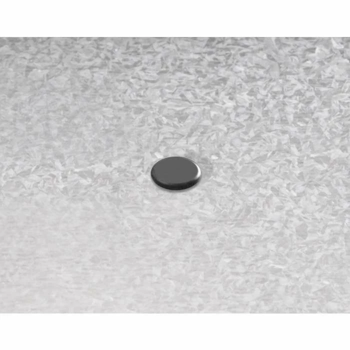 H56cm Zinc Galvanised Silver Flared Square Planter - By Primrose™ 4 H56cm Zinc Galvanised Silver Flared Square Planter - By Primrose™ - Image 4