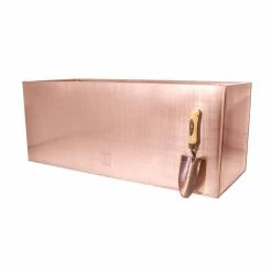 75cm Zinc Galvanised Trough Planter in a Copper Finish by Primrose™ 11 75cm Zinc Galvanised Trough Planter in a Copper Finish by Primrose™ -Cheap PLANTERS Store PP0261L add image 3 e37d
