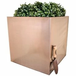 60cm Zinc Galvanised Cube Planter in a Copper Finish by Primrose™ 11 60cm Zinc Galvanised Cube Planter in a Copper Finish by Primrose™ -Cheap PLANTERS Store PP0264J add image 2 1e4a