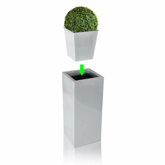 36cm Tall Cube Planter Insert - By Primrose™ 3 36cm Tall Cube Planter Insert - By Primrose™ - Image 3