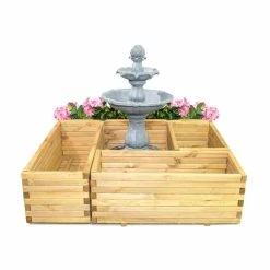 1.4m Pine Raised Trough Planter -Cheap PLANTERS Store PP0384 add image 6 e1ec