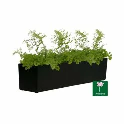 L70cm Gloss Fibreglass Window Box Planter - By Primrose™