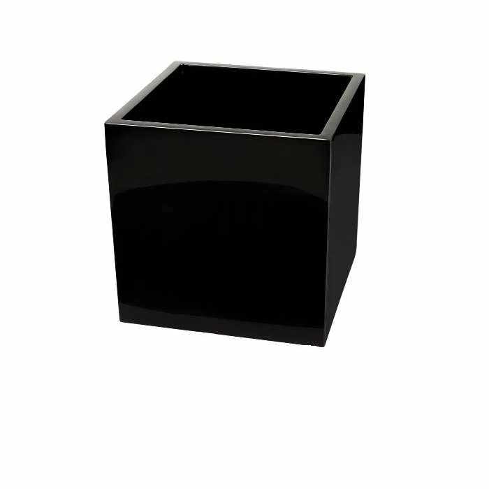 H50cm Fibreglass Cube Planter - By Primrose™ 2 H50cm Fibreglass Cube Planter - By Primrose™ - Image 2
