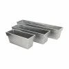 40cm Zinc Edge Silver Trough Planters - By Primrose™