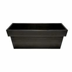 60cm Zinc Edge Pewter Trough Planters - By Primrose™ 7 60cm Zinc Edge Pewter Trough Planters - By Primrose™ -Cheap PLANTERS Store PP0442M add image 2 326c