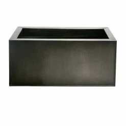 1m Zinc Galvanised Pewter Trough Planters - By Primrose™ 5 1m Zinc Galvanised Pewter Trough Planters - By Primrose™ -Cheap PLANTERS Store PP0443XL add image 1 c4af