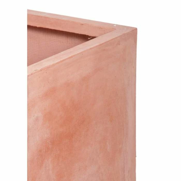 30cm Terracotta Fibrecotta Medium Cube Planter 3 30cm Terracotta Fibrecotta Medium Cube Planter - Image 3