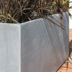100cm Polystone Large Grey Trough Planter 14 100cm Polystone Large Grey Trough Planter -Cheap PLANTERS Store PP0473L add image 5 690c