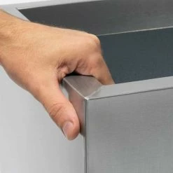 120cm Zinc Galvanised Silver Trough -Cheap PLANTERS Store PP10700 add image 3 71d4