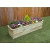 1.8m (5ft 10in) 500L Sleeper Raised Bed by Zest®