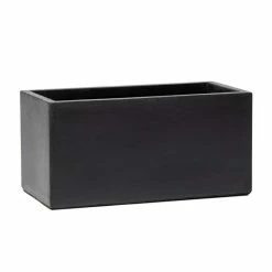 60cm Terracotta Fibrecotta Dark Grey Trough Planter 7 60cm Terracotta Fibrecotta Dark Grey Trough Planter -Cheap PLANTERS Store PP1765M feed image f523