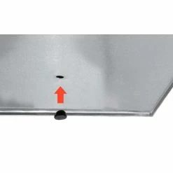 89cm Zinc Tall Trough Planter with Insert in Silver - By Primrose™ -Cheap PLANTERS Store PP1771M add image 3 0d28