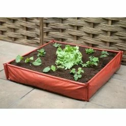 250 Litres - Instant Raised Bed Patio Planter - 100cm² (H25cm)