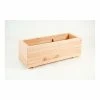 84cm Larch Wood Medium Trough Planter