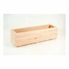 1.04m Larch Timber Large Trough Planter