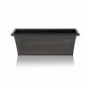50cm Zinc Galvanised Trough Planter - By Primrose™