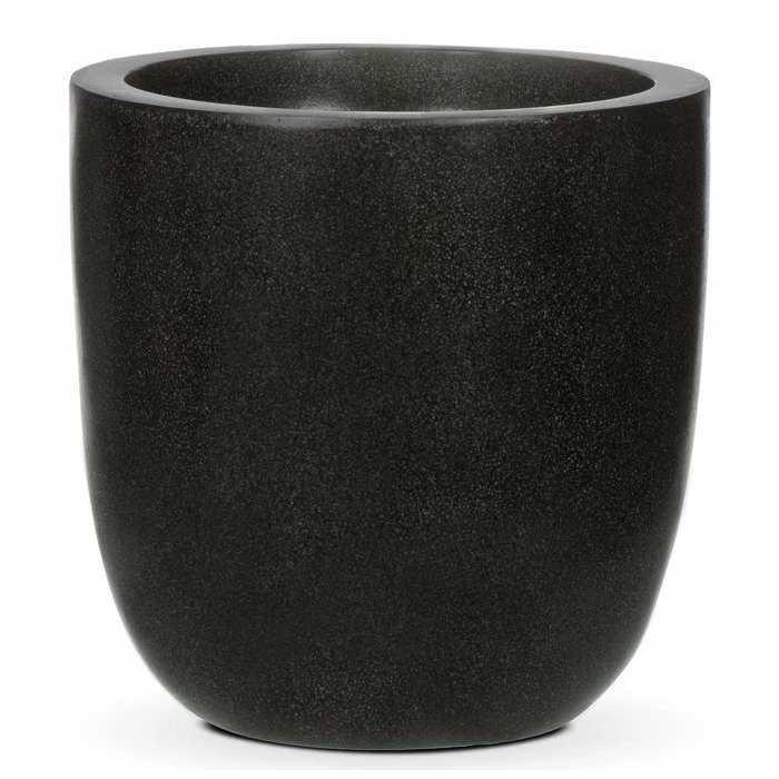 54cm Capi LUX Black Egg Planter 1 54cm Capi LUX Black Egg Planter