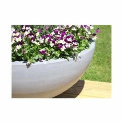 90cm Polystone Grey Lismore Low Planter -Cheap PLANTERS Store PP2358L add image 2 b7eb