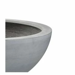 70cm Polystone Lismore Grey Low Planter -Cheap PLANTERS Store PP2358S add image 4 0329