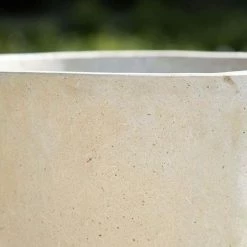 Round 60cm Handmade Fiberstone Planter in Cream - Exclusive to Primrose 11 Round 60cm Handmade Fiberstone Planter in Cream - Exclusive to Primrose -Cheap PLANTERS Store PP23CRMS PP23CRM 4 5512