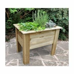 Deep Root Wooden Planter 1m