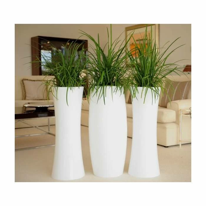 The New Fibreglass 'Salt' Tall Planter 79cm 2 The New Fibreglass 'Salt' Tall Planter 79cm - Image 2
