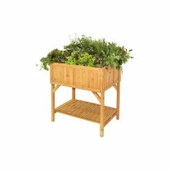Wooden Raised Planter 78cm x 58cm (H80cm)