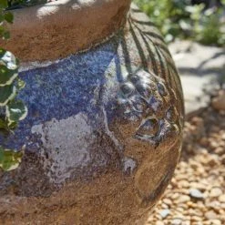 H48cm Ceramic Washed Bowl Planter -Cheap PLANTERS Store PP2929BR add image 5 d51b