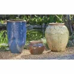 H48cm Ceramic Washed Bowl Planter -Cheap PLANTERS Store PP2929BR add image 6 a6db