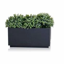 60cm Zinc Galvanised Kick-Bottom Trough Planter in Platinum by Primrose™ 9 60cm Zinc Galvanised Kick-Bottom Trough Planter in Platinum by Primrose™ -Cheap PLANTERS Store PP3008S feed image 794d