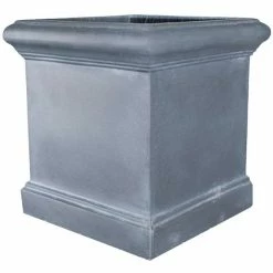 36cm Terracotta Fibrecotta Blenheim Lead Effect Cube Planter by Terra Pot 7 36cm Terracotta Fibrecotta Blenheim Lead Effect Cube Planter by Terra Pot -Cheap PLANTERS Store PP3023 add image 2 1e41