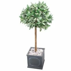 H45cm Buckingham Lead Effect Framed Cube Planter - By Terra Pot™ -Cheap PLANTERS Store PP3031 add image 3 9334