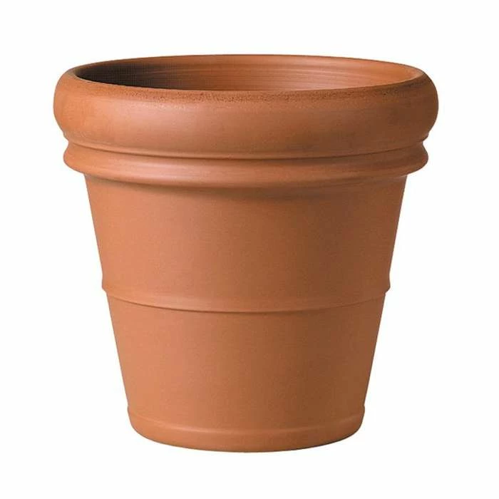 44cm Terracotta Verona Rolled Rim Planter 1 44cm Terracotta Verona Rolled Rim Planter