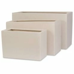 50cm Light Polystone Large Trough in White -Cheap PLANTERS Store PP3932 add image 3 5a3c