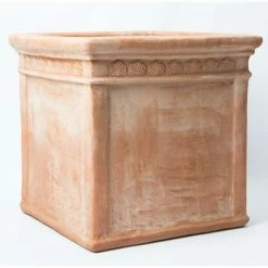H50cm Large Light Terracotta Large Cube Planter -Cheap PLANTERS Store PP3962 add image 6 2fc0
