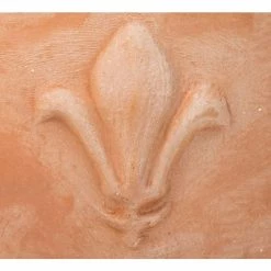 D30cm Terracotta Pot With Fleur De Lis 11 D30cm Terracotta Pot With Fleur De Lis -Cheap PLANTERS Store PP3964 add image 1 d677