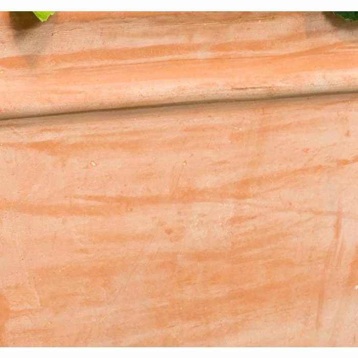 H59cm Terracotta Tapered Cube Planter 3 H59cm Terracotta Tapered Cube Planter - Image 3