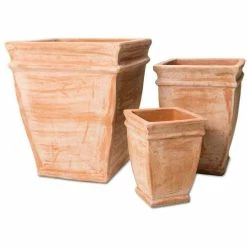 H59cm Terracotta Tapered Cube Planter 13 H59cm Terracotta Tapered Cube Planter -Cheap PLANTERS Store PP3975 add image 5 a41b