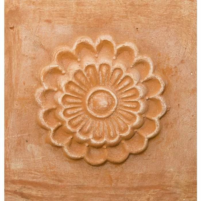 W80cm Large Terracotta Trough With Detail 4 W80cm Large Terracotta Trough With Detail - Image 4