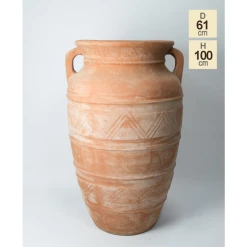 H100cm Terracotta Athenaian Vase Shape Planter 13 H100cm Terracotta Athenaian Vase Shape Planter -Cheap PLANTERS Store PP3981 main image d0bb