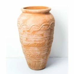 H76cm Terracotta Tall Vase Planter