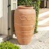 H100cm Terracotta Tall Vase Planter